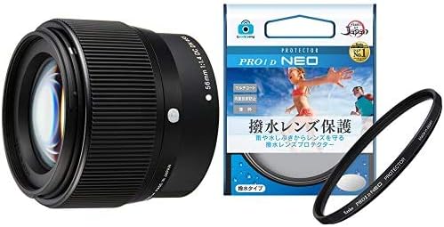 SIGMA 55mm F1.4 DC DN Eマウント レンズフィルター付き SIGMA 16mm F1